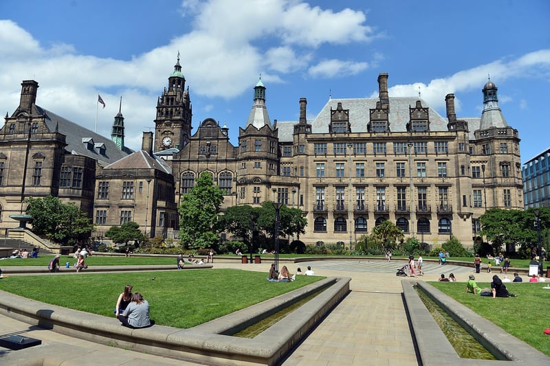 Sheffield Peace Gardens is another lovely green space in the city centre that often attracts sunbathers. The Winter Garden and Millennium Gallery are also within easy reach
