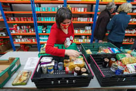 Food banks are set up across Sunderland. (Photo by Hugh Hastings/Getty Images)