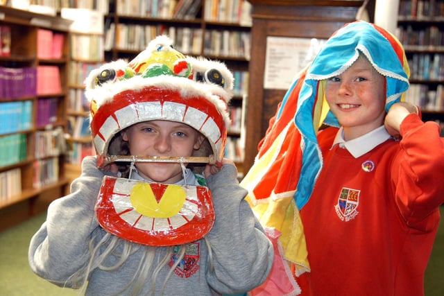 Natalia Lindsay and Elliott Lonsdale took part in a Chinese activity session 14 years ago. Remember this?