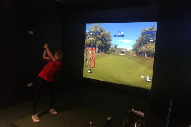 The Virtual Golf Studio launched in April this year