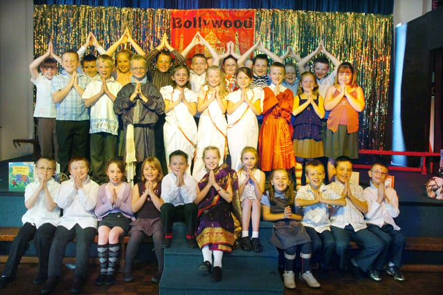 Year 4 pupils at English Martyrs Primary School, in Redcar Road, held a Bollywood presentation as part of a project on Indian culture in 2007.