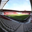 SUNDERLAND, ENGLAND - MAY 09: A General view of the Stadium of Light prior to the match between Sunderland and Northampton Town at Stadium of Light on May 09, 2021 in Sunderland, England. (Photo by Pete Norton/Getty Images)