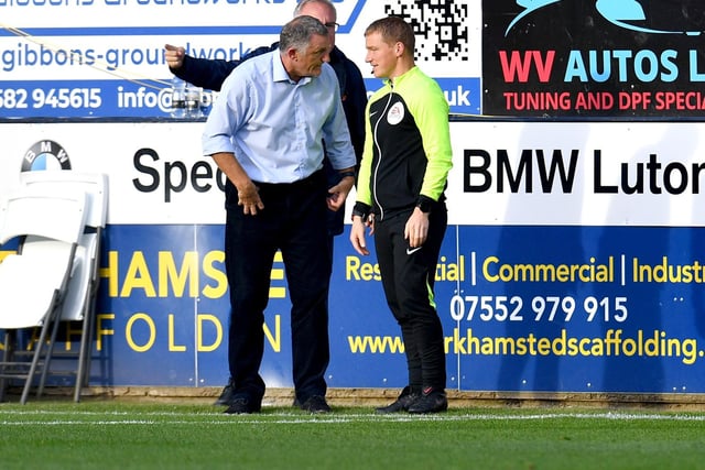 Tony Mowbray wasn't pleased at times during Sunderland's draw with Luton Town at Kenilworth Road.