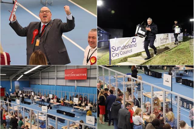 Take a look at photos from the Sunderland City Council 2022 local election count.