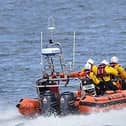 Sunderland lifeboat was launched to rescue two men.