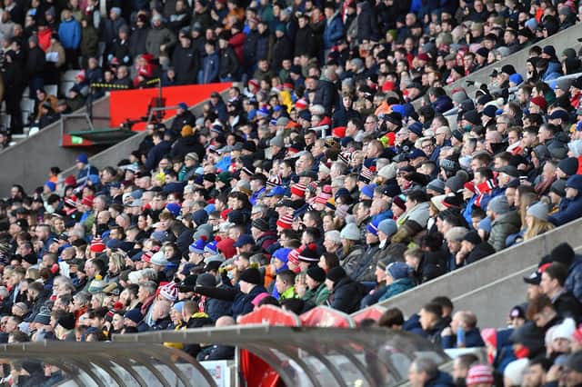 Where Sunderland's attendances this season rank across the country (Picture by FRANK REID)