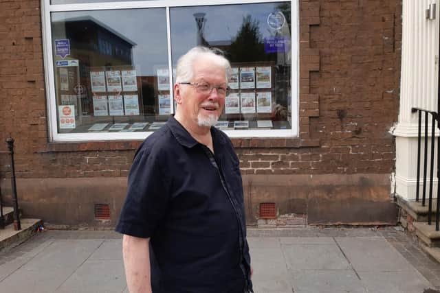 Local resident Alistair Yule, 80, is concerned about a rise in anti-social behaviour in the area.