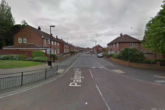 The incident happened in Palgrove Road, Pennywell.