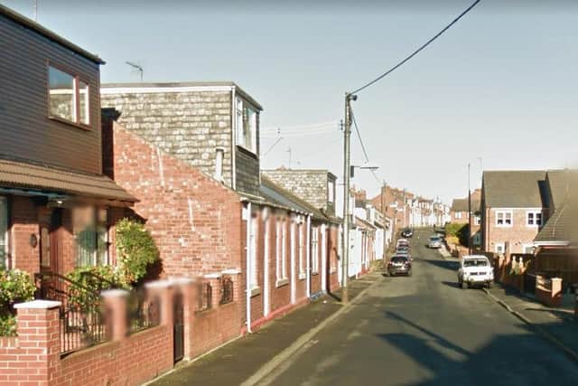 Police raided the home of Mark Stevens in Thomas Street South in Ryhope. Image copyright Google Maps.
