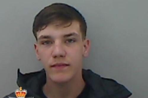 Mercer, 19, of Elwick Road, Hartlepool, was locked up for five years after a jury found him guilty of possessing a knife. He also admitted a separate charge of robbery.