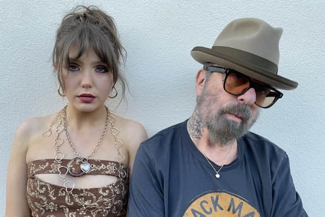 Faye and her mentor, Dave Stewart