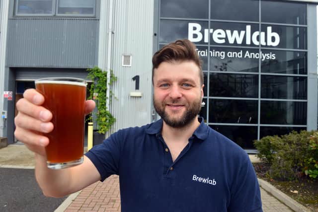 Brewlab introduce new monthly taproom with marketing and training co-ordinator Richard Hunt.