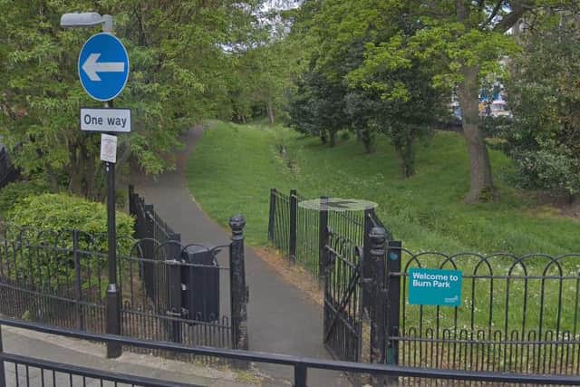 Police are appealing for witnesses following reports of a sexual assault in Burn Park.