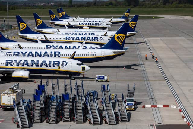 Ryanair has confirmed that flights to European holiday destinations will begin on July 1. Photo: Getty Images.
