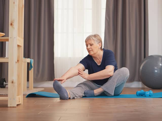 Add 10 minutes doing a workout at home to your daily routine to help maintain your activity.