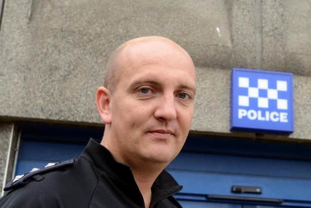Inspector Jamie Southwell, of Northumbria Police.