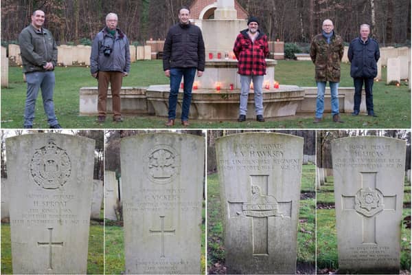 Project launched to commemorate a number of North East soldiers buried in a foreign field where a ‘forgotten battle’ of the Second World War was fought.