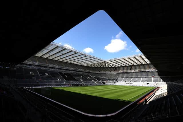 St James's Park, home of Newcastle United. (Photo by George Wood/Getty Images)