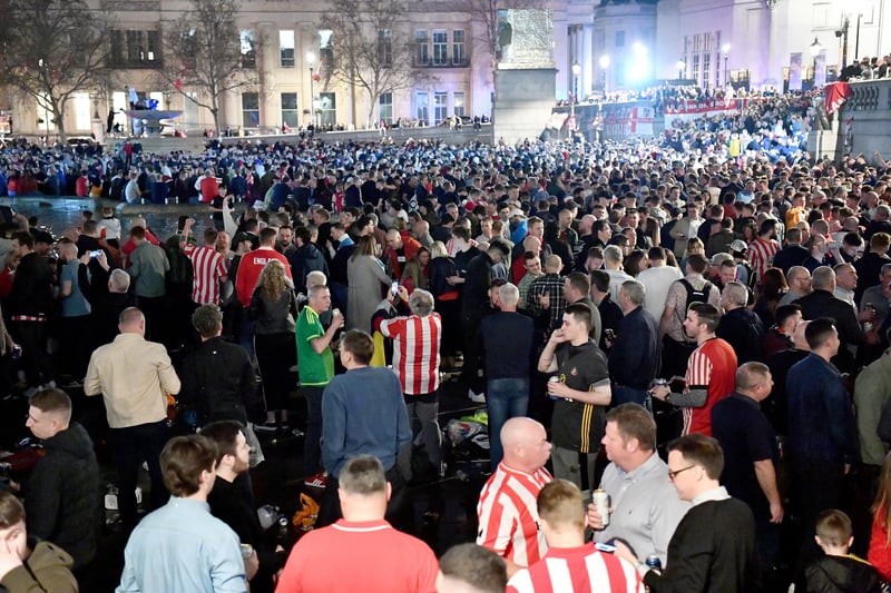 Chants filled the air in London - as old and new heroes were celebrated by the Sunderland faithful.