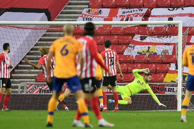Mansfield take the lead at the Stadium of Light