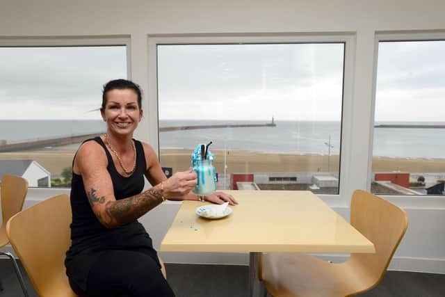 The landmark Bungalow Cafe reopens after refurbishment with owner Vicky McLoughlin and the new milkshakes