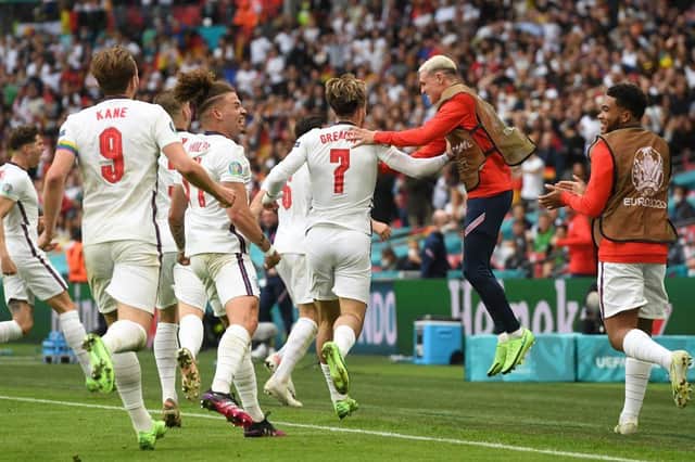 Jordan Pickford and Jordan Henderson help England to historic Germany victory