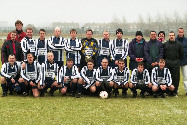 Downhill Rangers FC pictured on a January day in 1997. Recognise anyone?