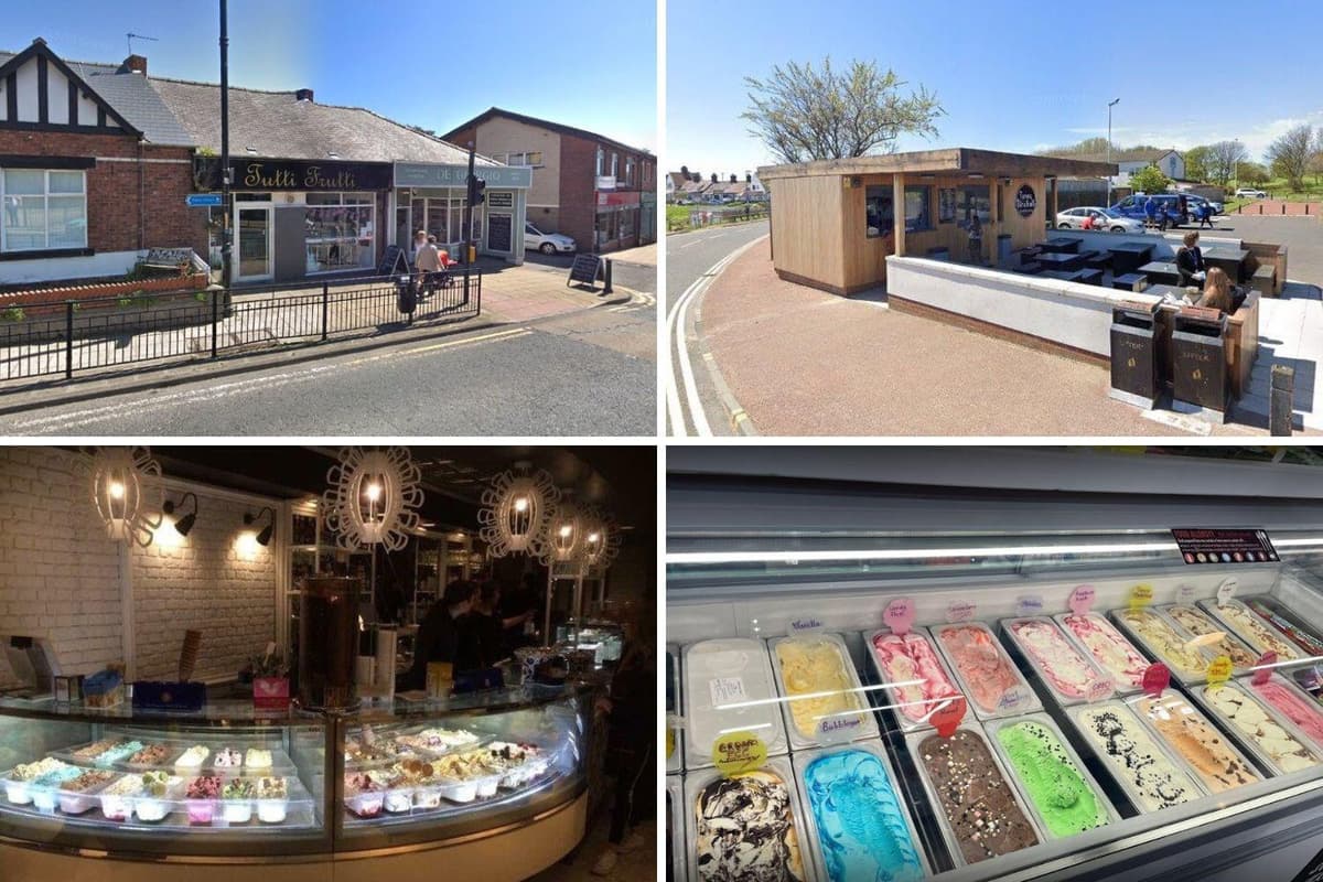 The six top ice cream parlours and shops in and around Sunderland, based on Tripadvisor reviews