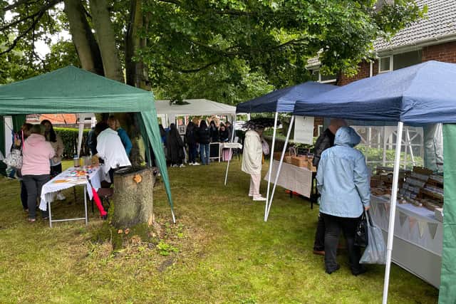 The "Totally Locally" market in Boldon attracted around 400 visitors.
