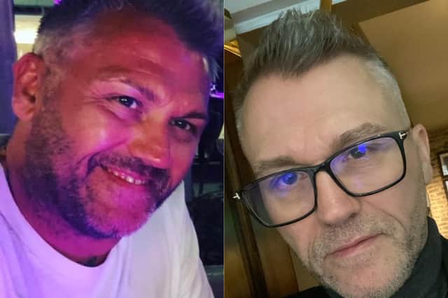 Scott Lynn before and after losing weight