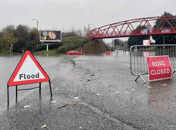 <p>Travel is still disrupted after a day of heavy rain across parts of Scotland – when a person was swept into water.</p>