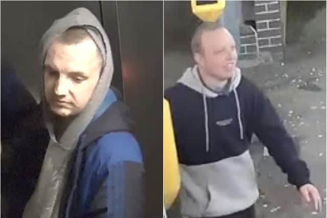 Police believe the two men may have information which could assist with their investigation.