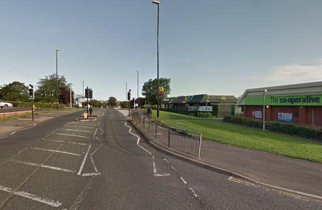 The collision took place near to McDonald's on North Moor Lane. Photo: Google Maps.