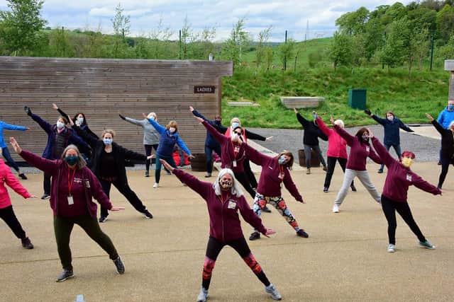 The cast of epic outdoor theatre production Kynren have made an emotional return to their stage on the outskirts of Bishop Auckland. Picture: North News and Pictures