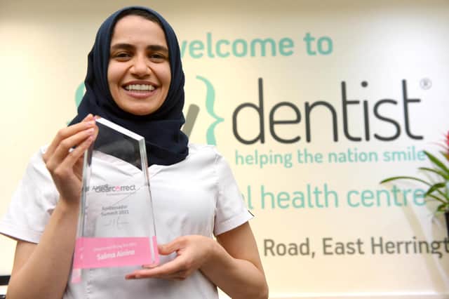 Oliver's House, Advanced Oral Health Centre associate dentist Salma Ainine is using the latest technology to perfect patients' smiles