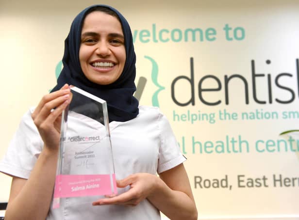 Oliver's House, Advanced Oral Health Centre associate dentist Salma Ainine is using the latest technology to perfect patients' smiles