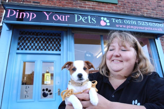 Sue Foster was pictured at Pimp Your Pets in Blind Lane in 2006.