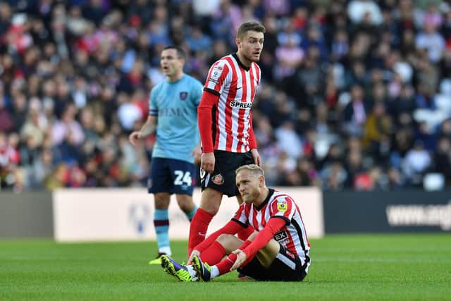 Alex Pritchard and Elliot Embleton playing for Sunderland. Picture by FRANK REID