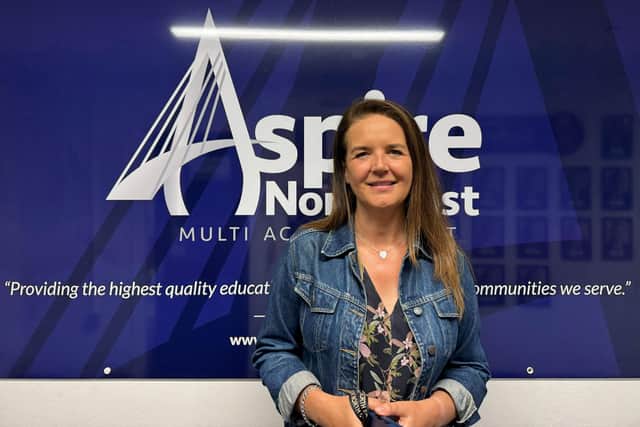 Joanne Maw, executive head of Southmoor Academy and CEO of Aspire North East.