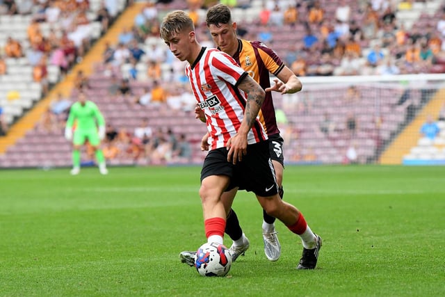 Jack Clarke scored Sunderland's opener against Coventry City after signing for the club from Tottenham this summer.