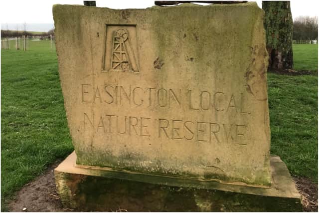A member of the public found the cat’s body beside a path in Easington Nature Reserve.