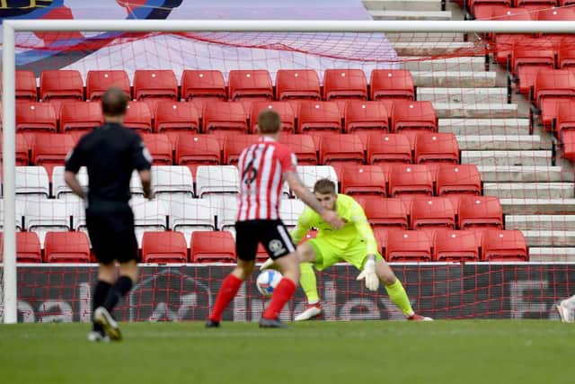 Gillingham equalise in the first half at the Stadium of Light