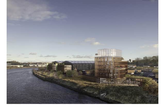 Crown Works Studios is planned for the old Coles Cranes site at the Crown Works plant in Pallion