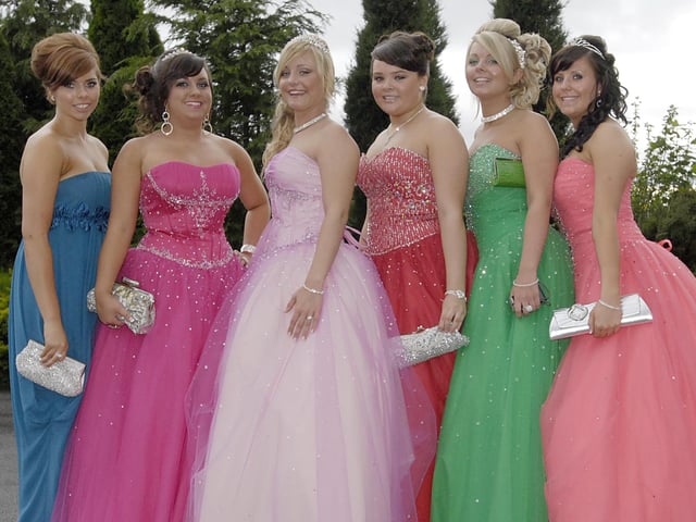 A photo before their prom at Ramside Hall.