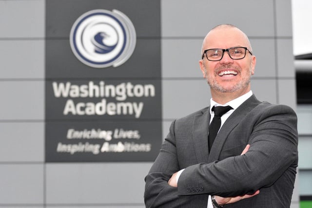 Washington Academy headteacher Derek Austwick said that pupils should be "proud" of their results..