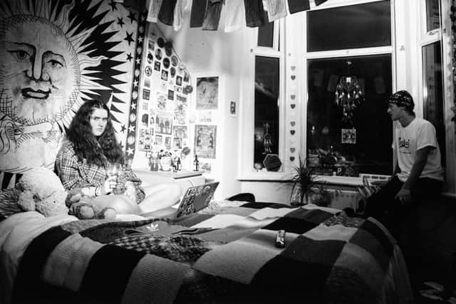Jessie in her Bedroom - photographed by student Susanna Hill which is on display at the Side Gallery in Newcastle.