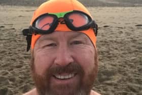 Leroy Arkley will aim to complete 100k in the sea up until Sunday, March 7.