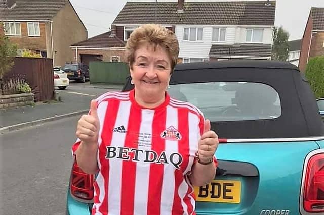 Elaine Gibson, 69.