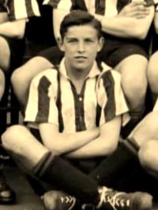 Allenby Chilton who was one of the stars of the Sunderland schoolboy team, and later played for Manchester United.