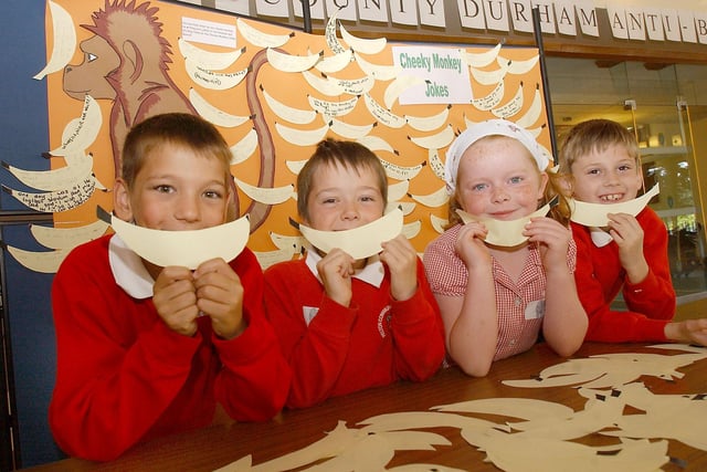 Happier In Schools Week got lots of interest at Redrose Primary School in Chester-le-Street in 2008. Were you all smiles at the school 15 years ago?
